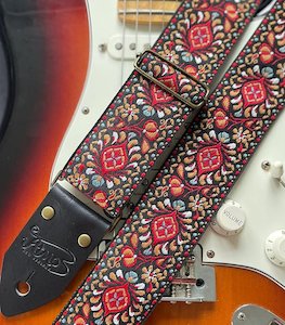 Atmos The Tribute Guitar Strap Brown Leather