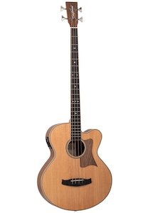 Tanglewood: Tanglewood Reunion Acoustic Bass Guitar with Electroni