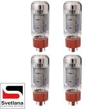 Svetlana: Svetlana 6L6GC Valve Matched Quad