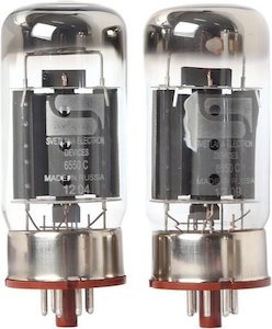 Svetlana: Svetlana 6550C Valve Matched Pair