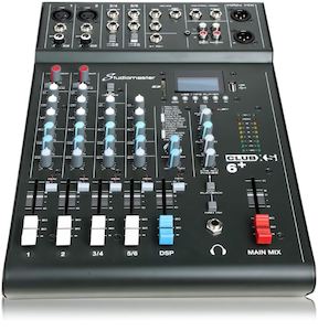 Studiomaster: Studiomaster Club XS6+ Mixer with 2 Mic Preamps