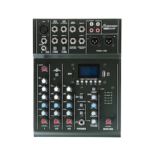 Studiomaster: Studiomaster Club XS5+ Mixer with FX USB and Bluetooth