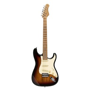 Stagg SES55 Vintage Series Electric Guitar in Sunburst