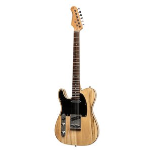 Stagg T-Style Electric Guitar in Natural (Left Handed)