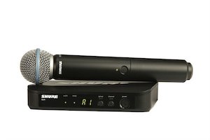 Shure BLX24 BETA58 Vocal Wireless System