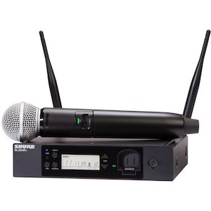 Shure GLXD24R+/SM58 Digital Wireless Handheld System