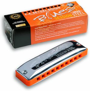 CA Seydel Blues Session Steel Eb Harmonica