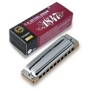Seydel: C.A. Seydel Blues 1847 Classic F Harmonica