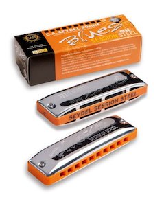 C.A. Seydel Blues Session Steel Bb Harmonica