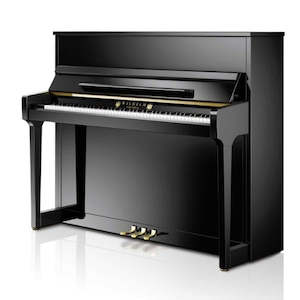 Schimmel W118 Traditional Upright Piano - Ebony Polish