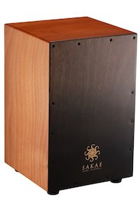 Sakae: Korg Sakae 100 Cajon in Black Fade
