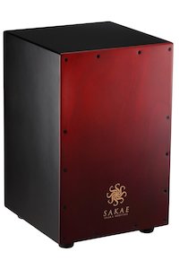 Korg Sakae 100W Cajon in Red Fade