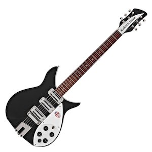 Rickenbacker: Rickenbacker 350V63 Electric Guitar - Jetglo Finish