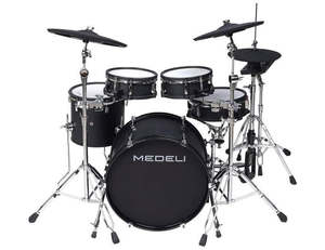 Drum Percussion Collection: Medeli MZ729 Mesh Head Electronic Drum Kit