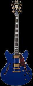 On Sale: D'Angelico Deluxe DC Semi-Hollow Electric Guitar Matte Royal Blue