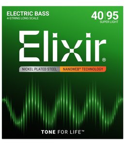 Elixir: Elixir Bass NW 4-String Super Light L/Scale 40-095