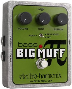 Electro Harmonix: Electro-Harmonix Big Muff Bass Distortion/Sustainer
