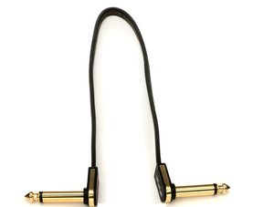 Ebs: EBS PCF PG28 Premium Gold Flat Right Angle Patch Cable – 28cm
