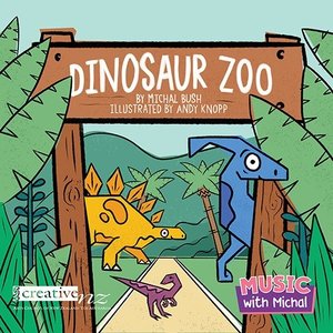 Products: Dinosaur Zoo - Book by Michal Bush - MUSIC WITH MICHAL