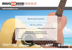 Certificates: Ukulele Certificate - Book 1