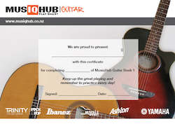 Certificates: Guitar Certificate - Book 1