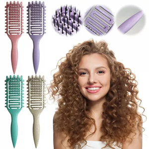 Products: 3-in-1 Curl Define Detangling Brush for All Hair Types