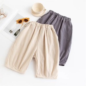 Products: Summer Kids Cotton Linen Bloomers Comfortable & Stylish Pants