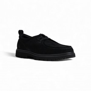 Products: Calvin Klein Men’s Suede Shoes – Black Lace-Up Casual Style