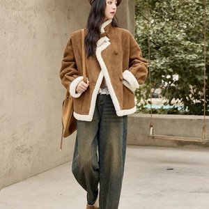 Products: High Waist Retro Jeans for Women Vintage Style Winter Denim 2024