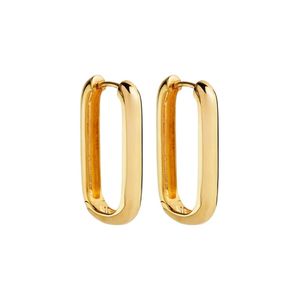 Gold-Plated Elemental Hoop Earrings - MW Diamond Jeweller