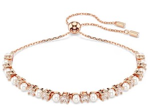 Products: SWAROVSKI MATRIX PEARL BRACELET - Max Wilson Diamond Jeweller, Diamond Ring Specialists