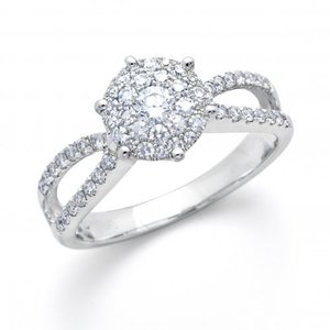 Products: Lady Dream Diamond Cluster - Max Wilson Diamond Jewellers
