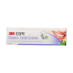 Toothpaste: 3M Clinpro Tooth Crème Anti-Cavity toothpaste