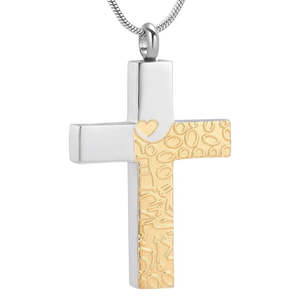 Gold Embossed Cross