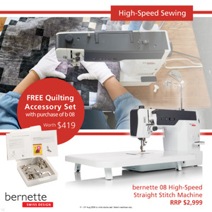 bernette 08 Straight Stitch