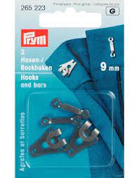 9mm Black Hooks and Bars - Bernina Sewing Centre Tauranga