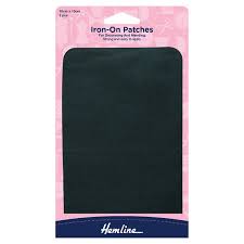 Products: Iron on Patch - Dark Green - Bernina Sewing Centre Tauranga