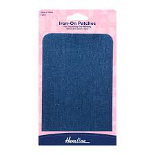 Products: Iron on Patch - Medium Denim - Bernina Sewing Centre Tauranga