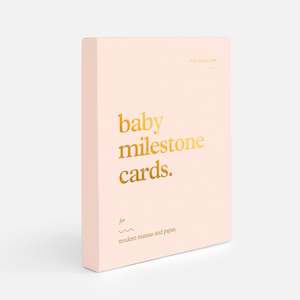 All: Baby Milestone Cards - Cream