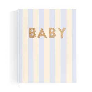 All: Baby Book Cloud Stripe