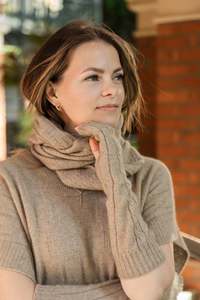 All: Possum & Merino Wave Scarf