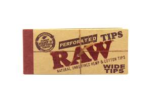Smoking: Raw perforated tips Wide