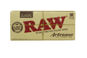 Raw: Classic Raw Artesano King size (Trays + Papers + Tips)