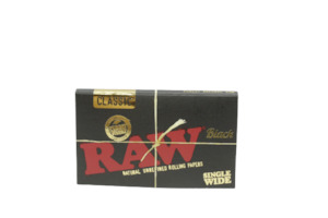 Raw: RAW Classic Black Single Wide