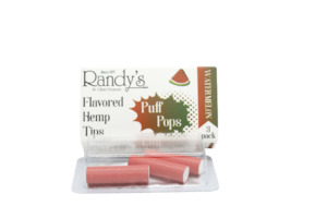 Smoking Accessories: Randys Puff Pops Flavoured Hemp Tips