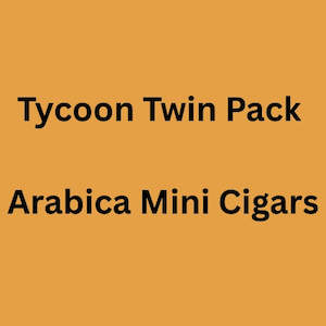 New Arrivals: Tycoon Twin Pack Arabica Mini Cigars
