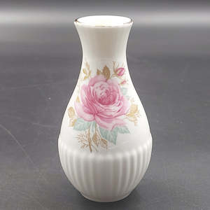 Adderley Floral - Pink Rose - Small Vase
