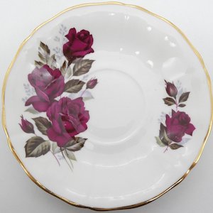 Adderley - Red Roses - Saucer