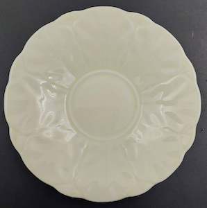 China Brand Aynsley England: Aynsley - Cream - Crocus-shaped Saucer