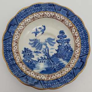 Booths - Real Old Willow, A8025 - Saucer for Coffee Cup